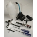 Thunder Tiger Nitro starter KIt  inc 2v glow ,fuel bottle, and tools